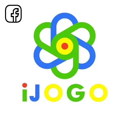 Imagem promovendo a página oficial da ijogo no Facebook